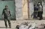 
یکی از نیروهای ایران نزدیک قطعات به‌جامانده از پرتابه‌ای که پس از یک آزمایش نظامی ناموفق در شهر گرگان، مرکز استان گلستان، سقوط کرد ایستاده است. [ایرنا]        