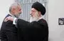 
Hamas chief Ismail Haniyeh meets with Iranian leader Ali Khamenei in Tehran in 2017. [Khamenei.ir]        