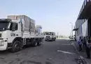ورود ده‌ها کامیون امدادی به غزه هم‌زمان با تأکید آمریکا به ضرورت محافظت از غیرنظامیان فلسطینی توسط اسرائیل