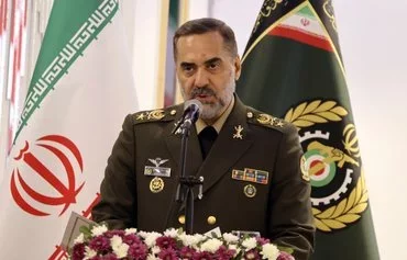 The European Union sanctioned Iranian Defense Minister Mohammad Reza Ashtiani on May 31 for his involvement in Iran's drone program. [Atta Kenare/AFP]