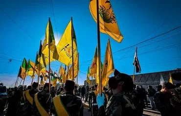 Elements of Iran-aligned Kataib Hizbullah are seen here in a photo posted on X last December 4.