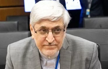 Iran's ambassador to the IAEA, Mohsen Naziri Asl, attends a board of governors meeting at the agency's headquarters in Vienna on December 12, 2024. [Joe Klamar/AFP]